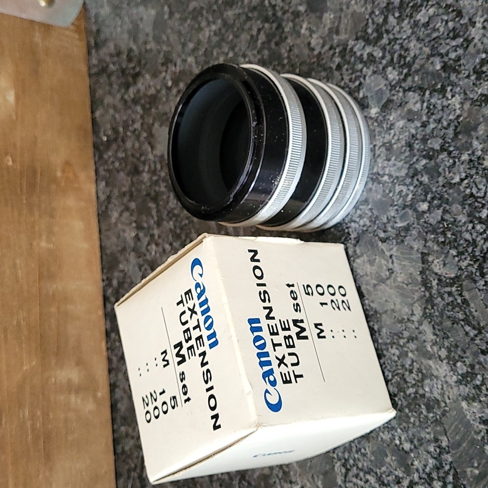 Canon Lenses Extension Tube M Set Original Box